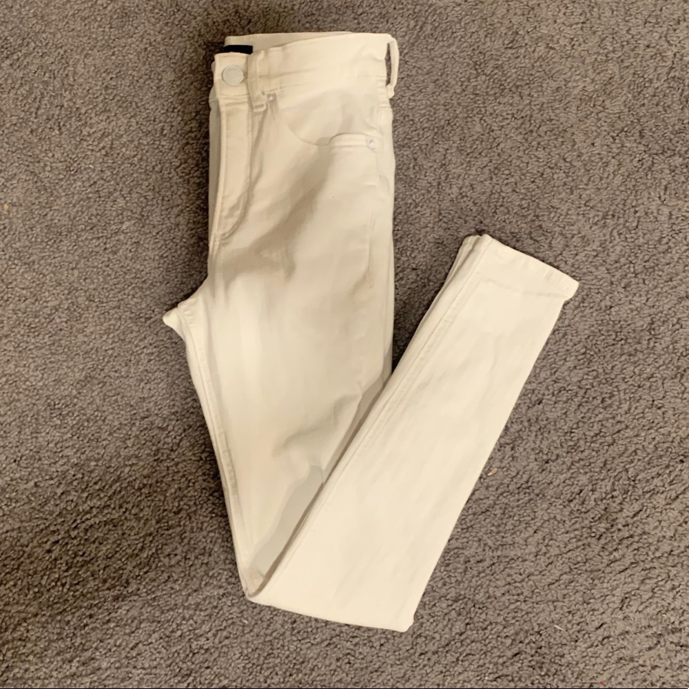 White High Rise Jean Legging 00S
